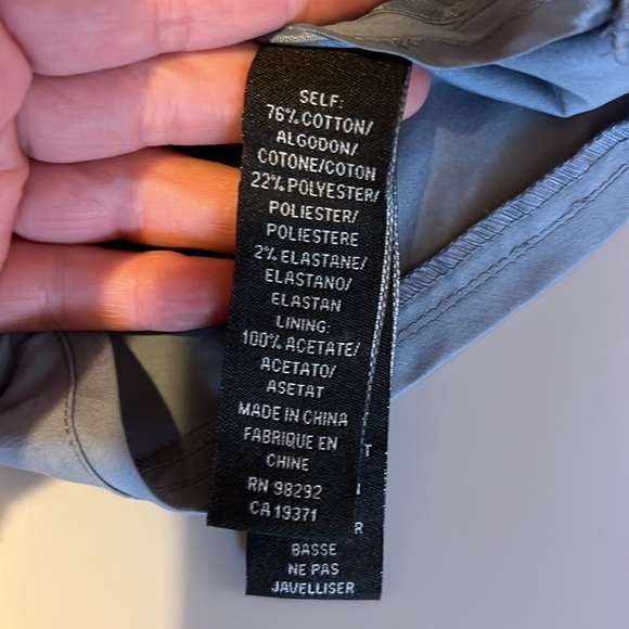 NWOT Bluish Gray Tibi Women’s Shorts 8 - Picture 5 of 6